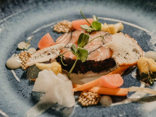 Regional, alpine cuisine at Plan de Corones/Kronplatz, South Tyrol Regional, alpine cuisine at Plan de Corones/Kronplatz, South Tyrol