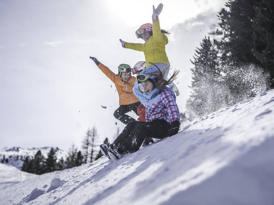 Attività invernali all’Hotel Christoph sulle Dolomiti Attività invernali all’Hotel Christoph sulle Dolomiti