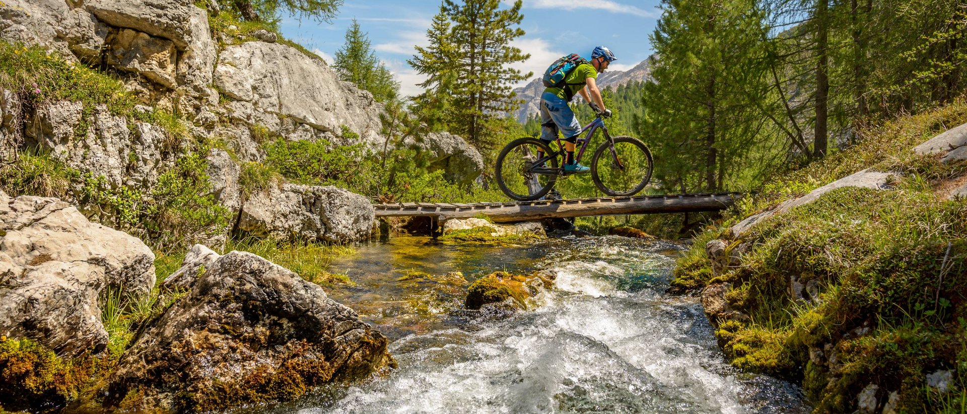 Mountain bike a Plan de Corones Mountain bike a Plan de Corones