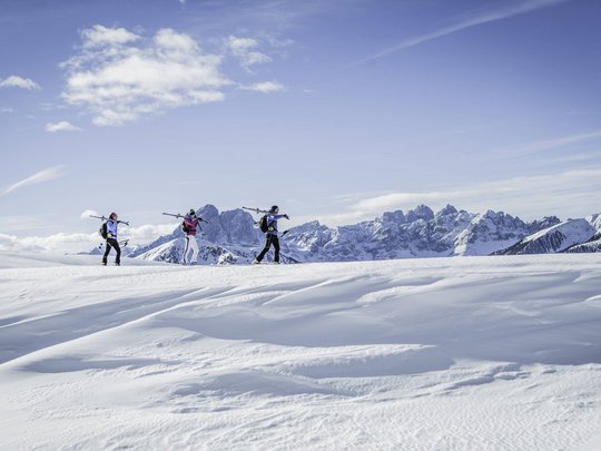 Attività invernali all’Hotel Christoph sulle Dolomiti Attività invernali all’Hotel Christoph sulle Dolomiti